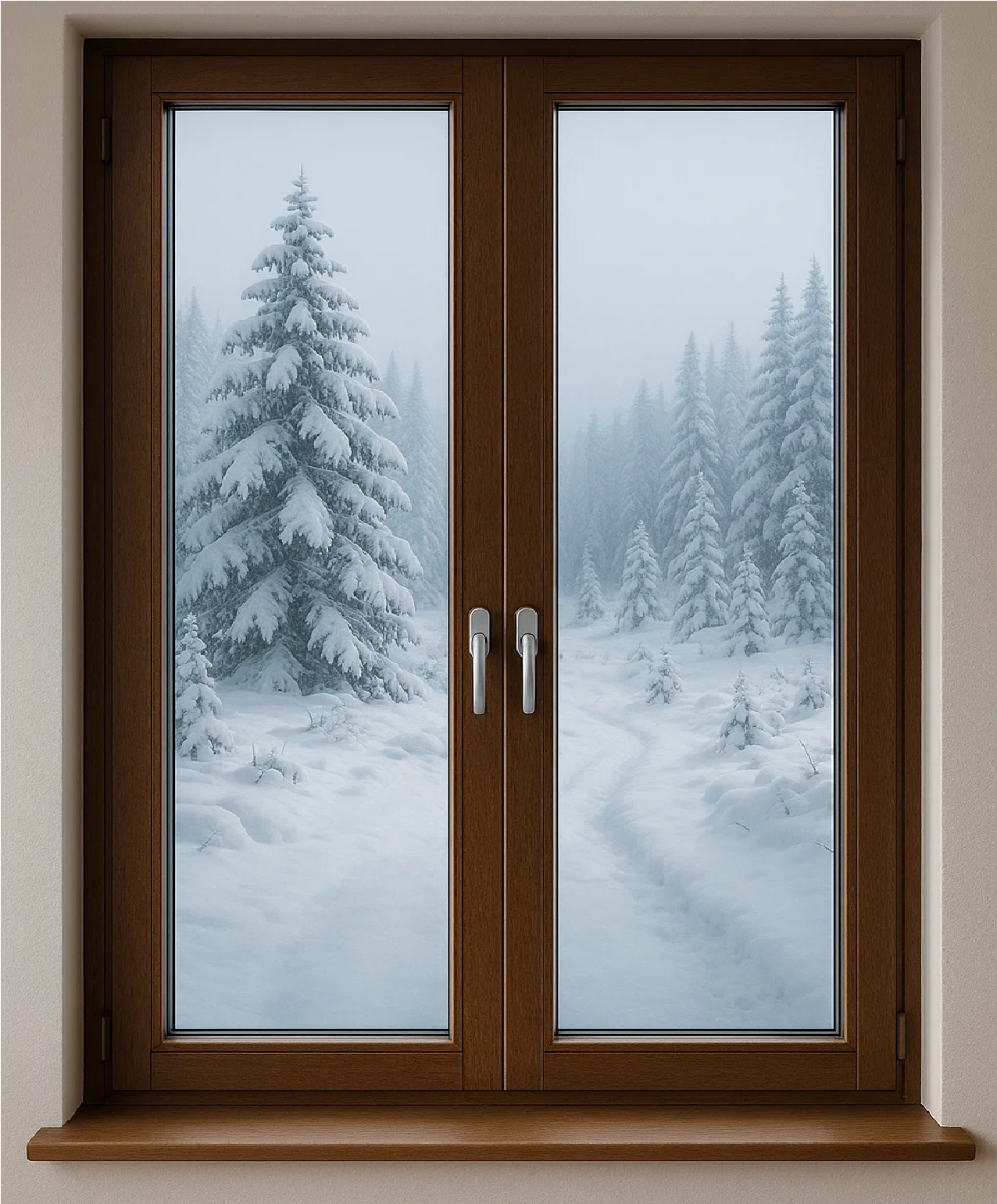 سروس درب دوجداره برای زمستان