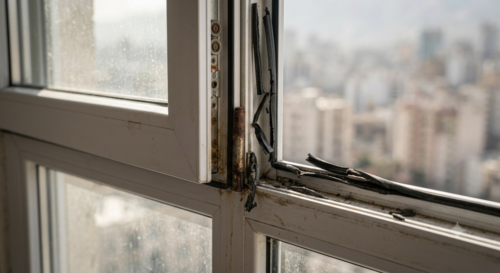 درزگیری و هواگیری پنجره