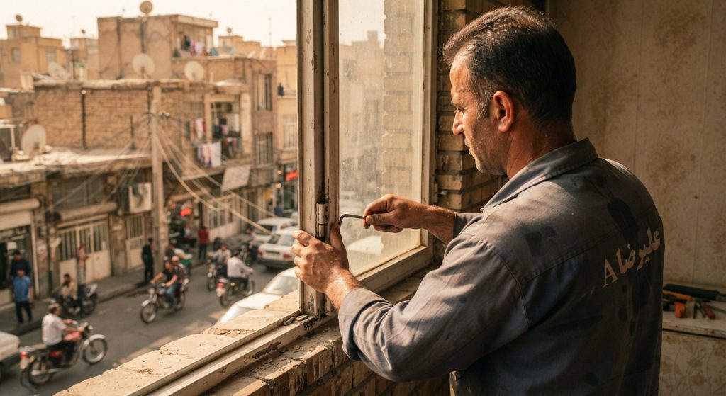 تعمیر پنجره دوجداره جنوب تهران
